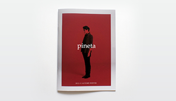 pineta 2012-13　AUTUMN WINTER　パンフレット